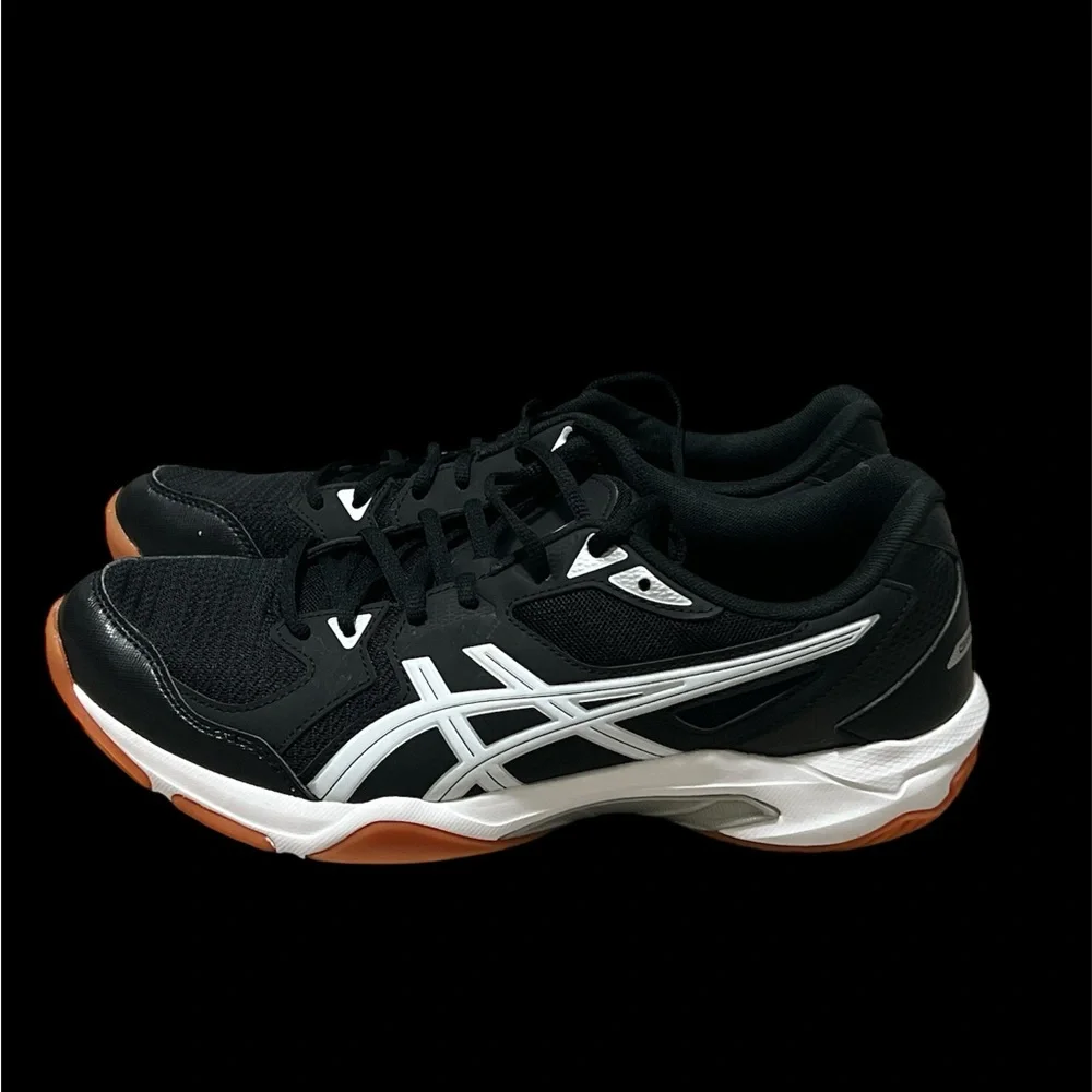 Size 12 - Asics Gel Rocket‎ 10 Black White W